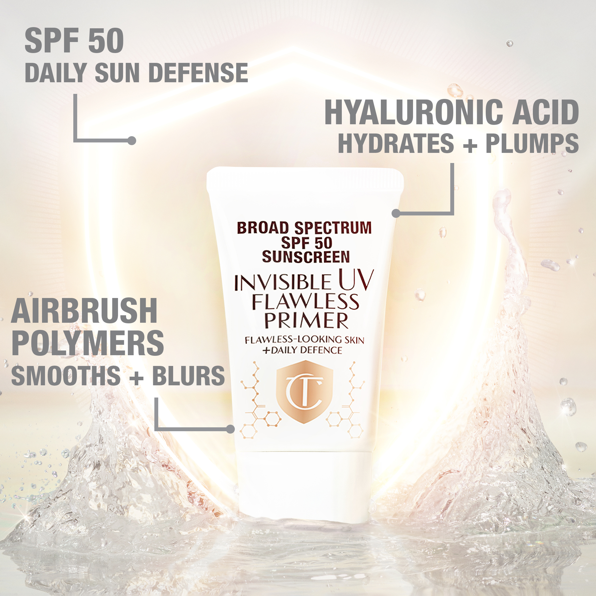 INVISIBLE UV FLAWLESS PORELESS PRIMER (PRIMER CON PROTECCIÓN SOLAR)